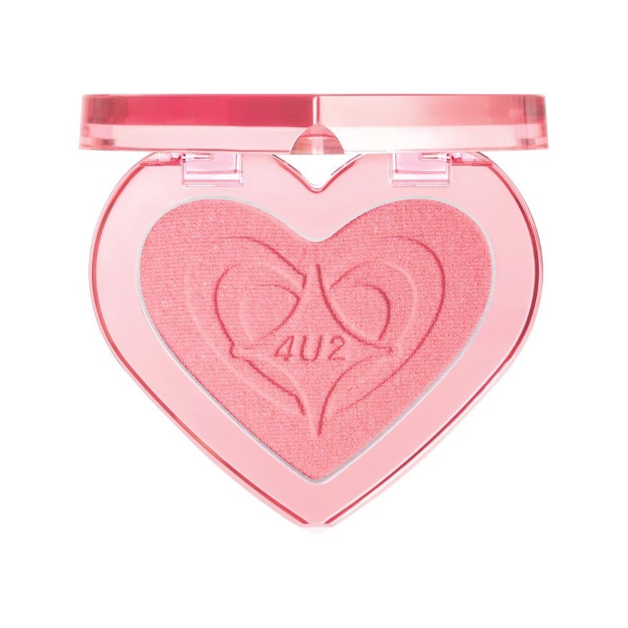 4U2 Heart Blush - Heart-shaped Blush