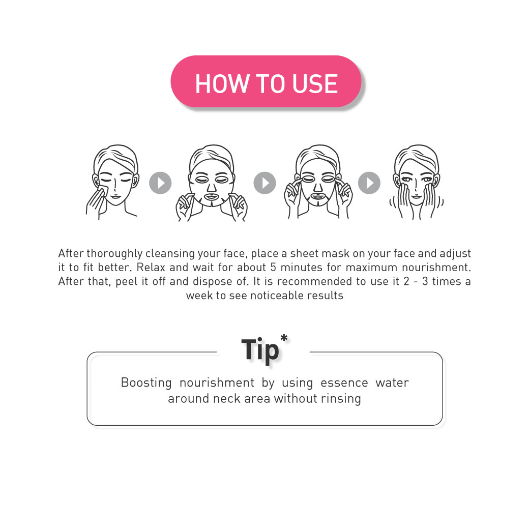 Baby Bright 5 Mins Firming Mask Sheet 18g