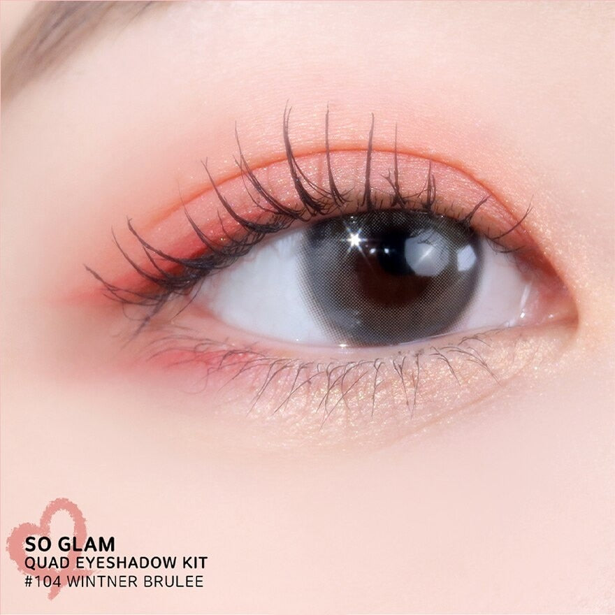 So Glam 四色眼影盤