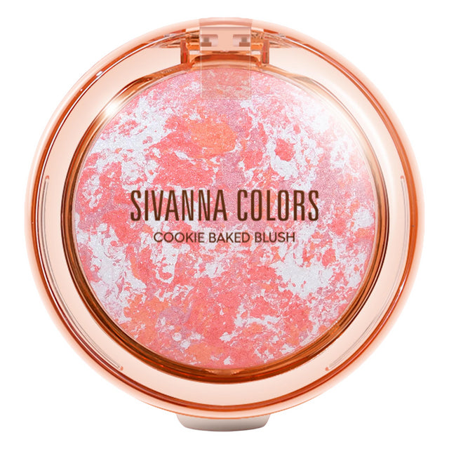 SIVANNA COLORS Cookie Baked Blush - 曲奇餅胭脂 - Rosy Aura