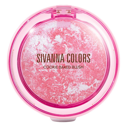 SIVANNA COLORS Cookie Baked Blush - 曲奇餅胭脂 - Rosy Aura