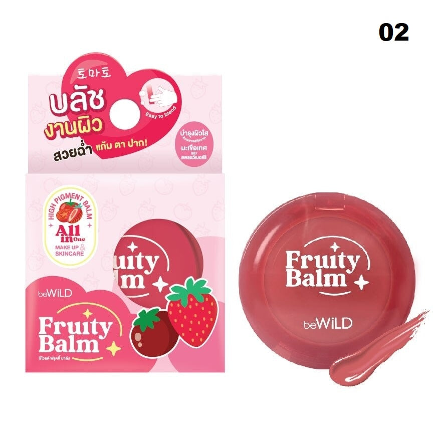 Bewild Balm Blush - 眼唇兩用布丁膏 - Rosy Aura