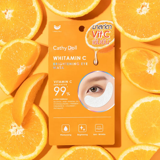 Cathy Doll Vitamin C Brightening Eye Mask - 維他命C美白眼膜 5g - Rosy Aura