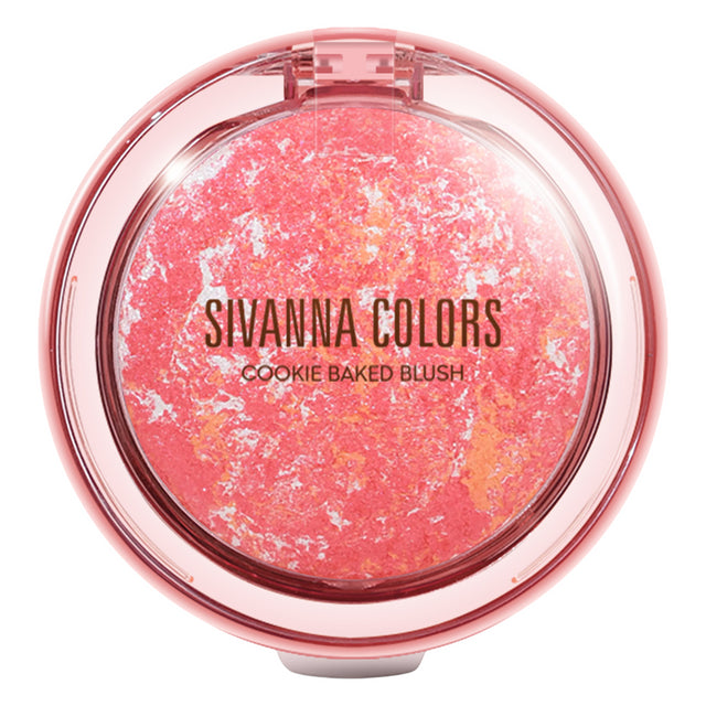 SIVANNA COLORS Cookie Baked Blush - 曲奇餅胭脂 - Rosy Aura