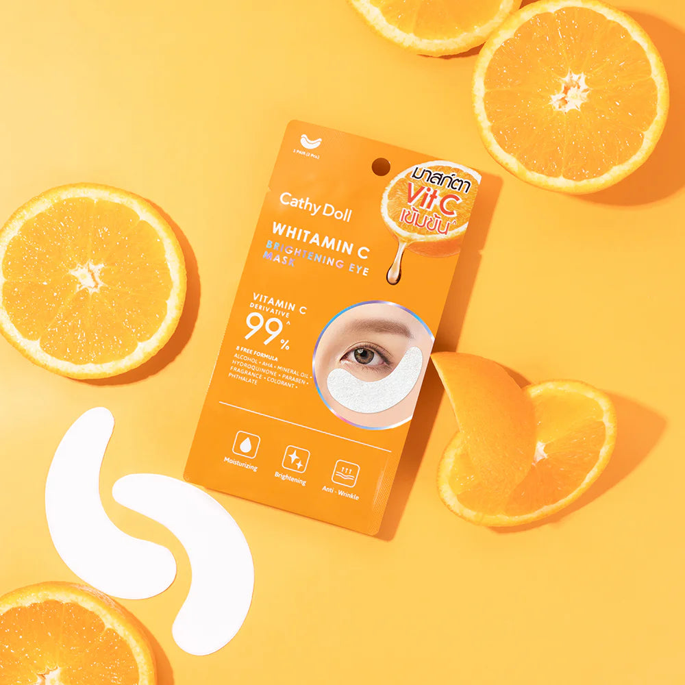 Cathy Doll Vitamin C Brightening Eye Mask - 維他命C美白眼膜 5g - Rosy Aura