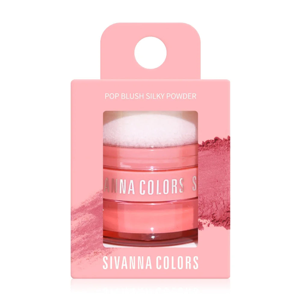 SIVANNA COLORS Blush Powder - 氣墊胭脂 - Rosy Aura