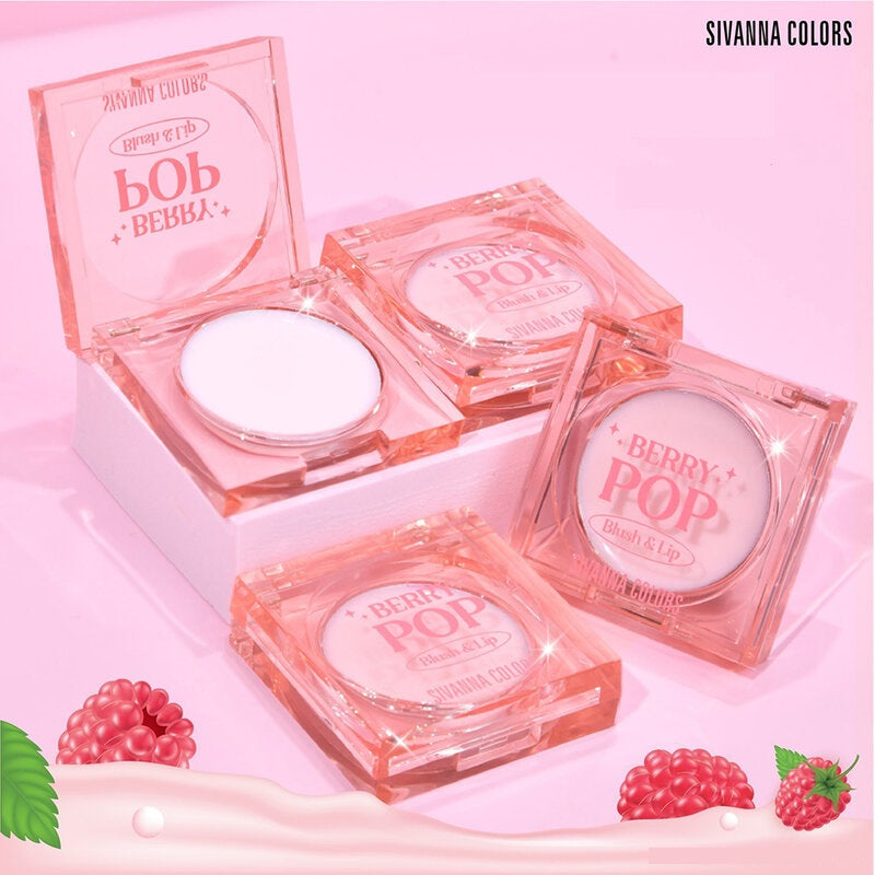 SIVANNA COLORS Blush - 變色胭脂膏 - Rosy Aura