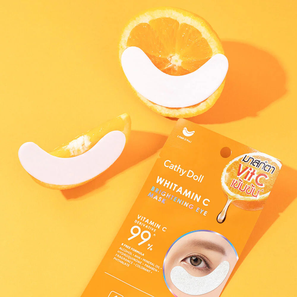 Cathy Doll Vitamin C Brightening Eye Mask - 維他命C美白眼膜 5g - Rosy Aura