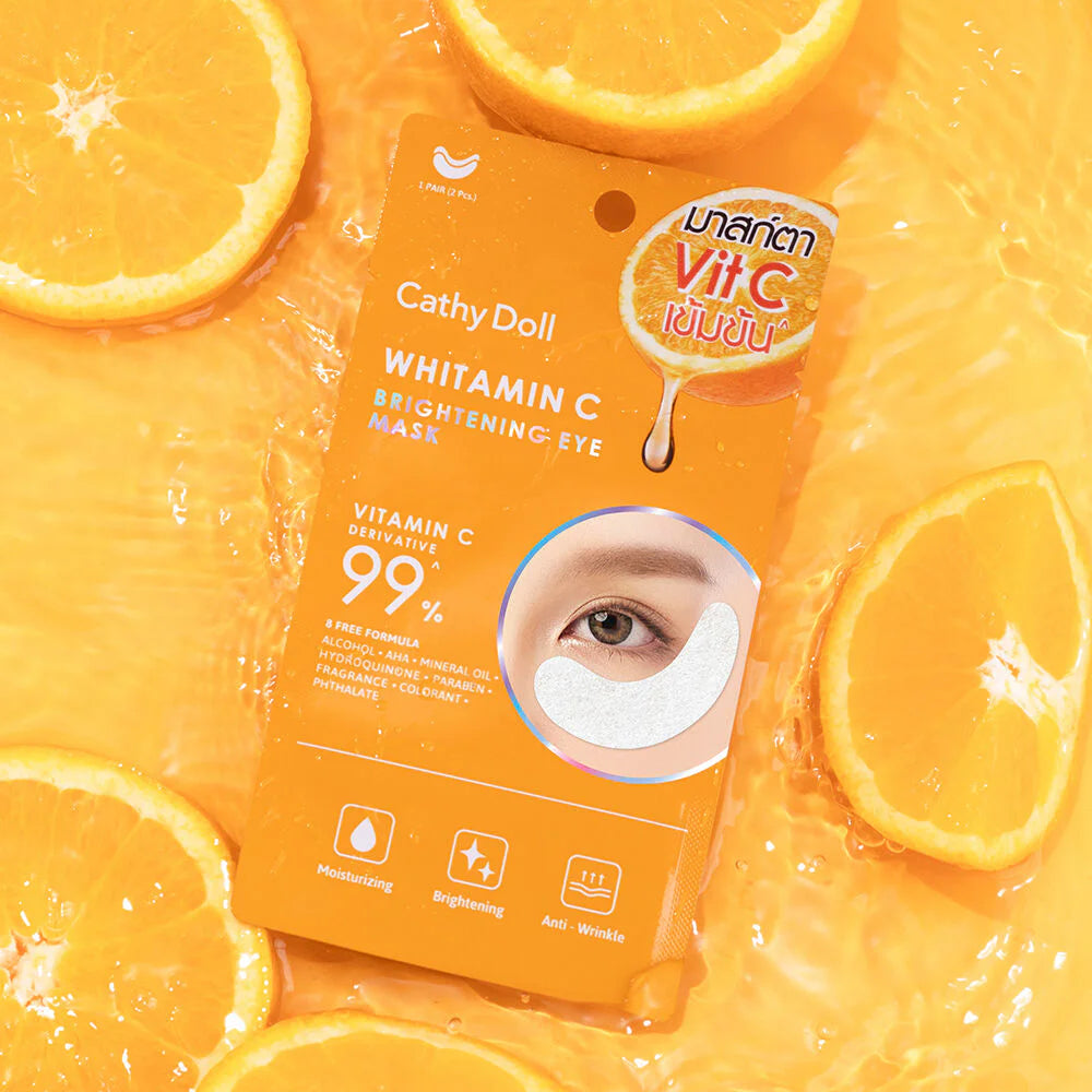 Cathy Doll Vitamin C Brightening Eye Mask - 維他命C美白眼膜 5g - Rosy Aura