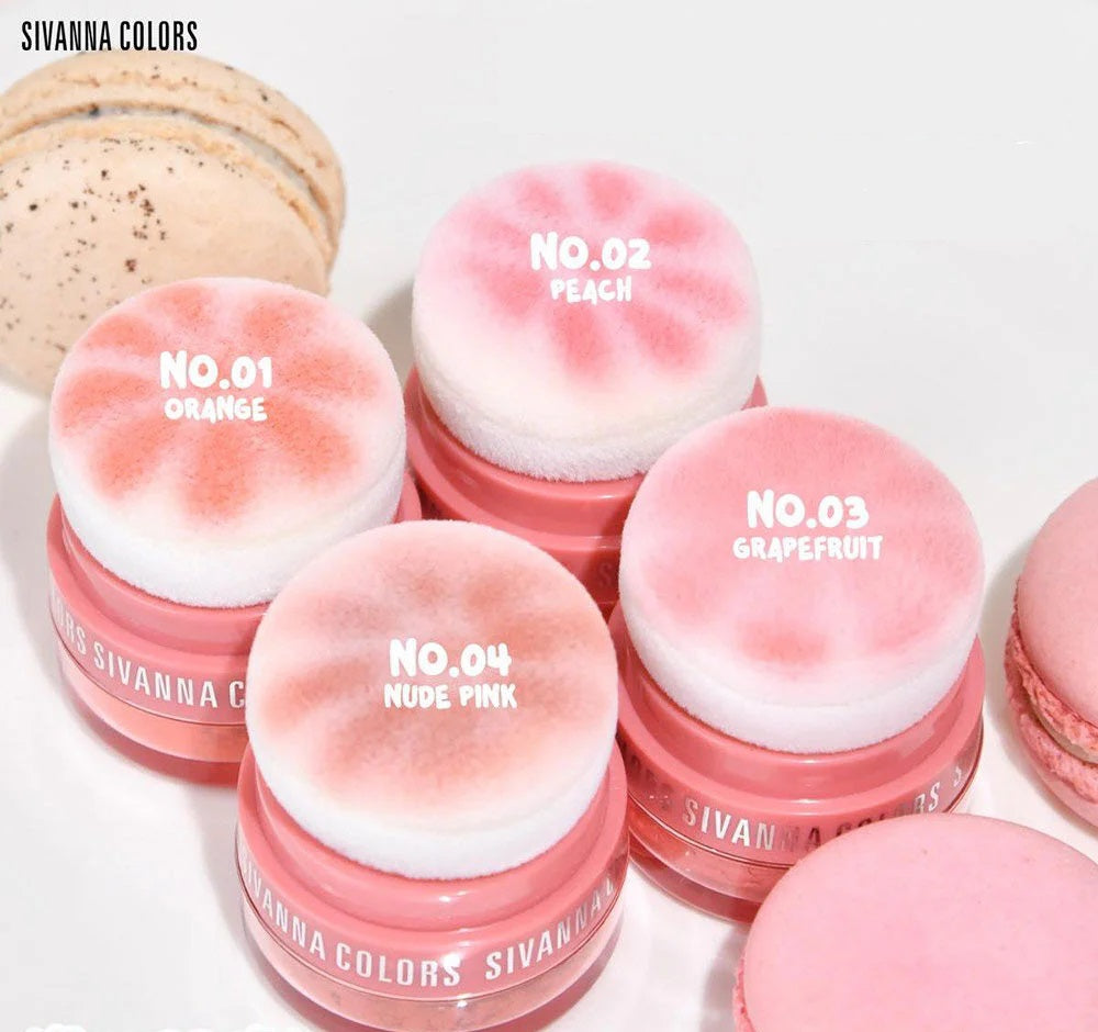 SIVANNA COLORS Blush Powder - 氣墊胭脂 - Rosy Aura