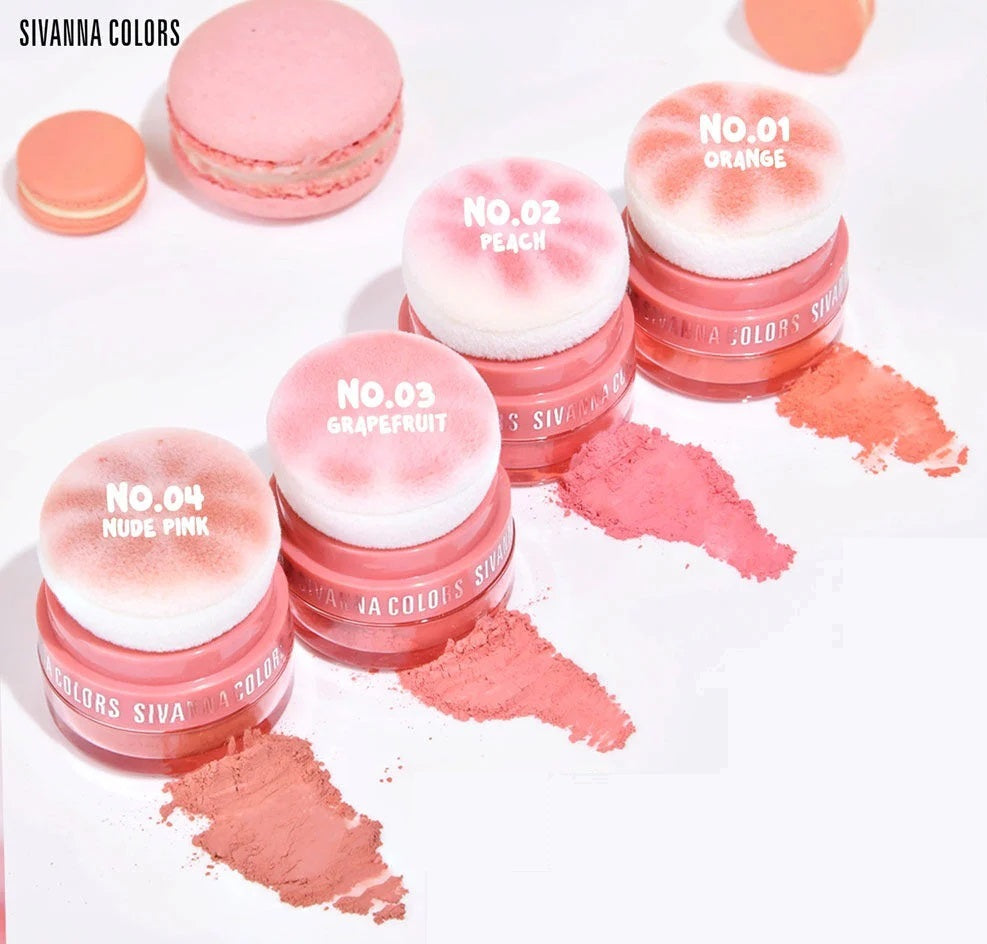 SIVANNA COLORS Blush Powder - 氣墊胭脂 - Rosy Aura