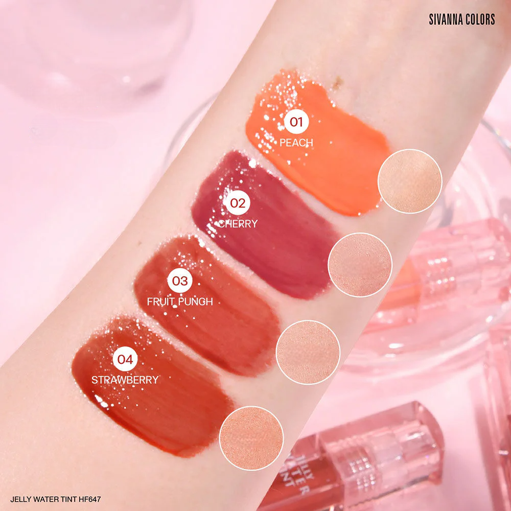 SIVANNA COLORS Lip Tint - 果凍亮澤唇彩 - Rosy Aura