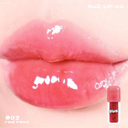 4U2 Lip Oil - 變色滋養唇彩 - Rosy Aura