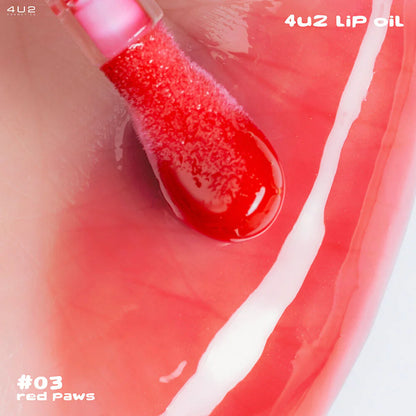 4U2 Lip Oil - 變色滋養唇彩 - Rosy Aura