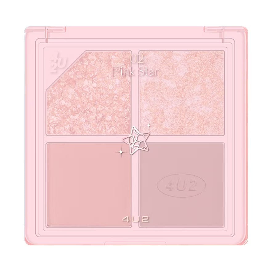 4U2 Jewel Box 4-Color Eyeshadow Palette
