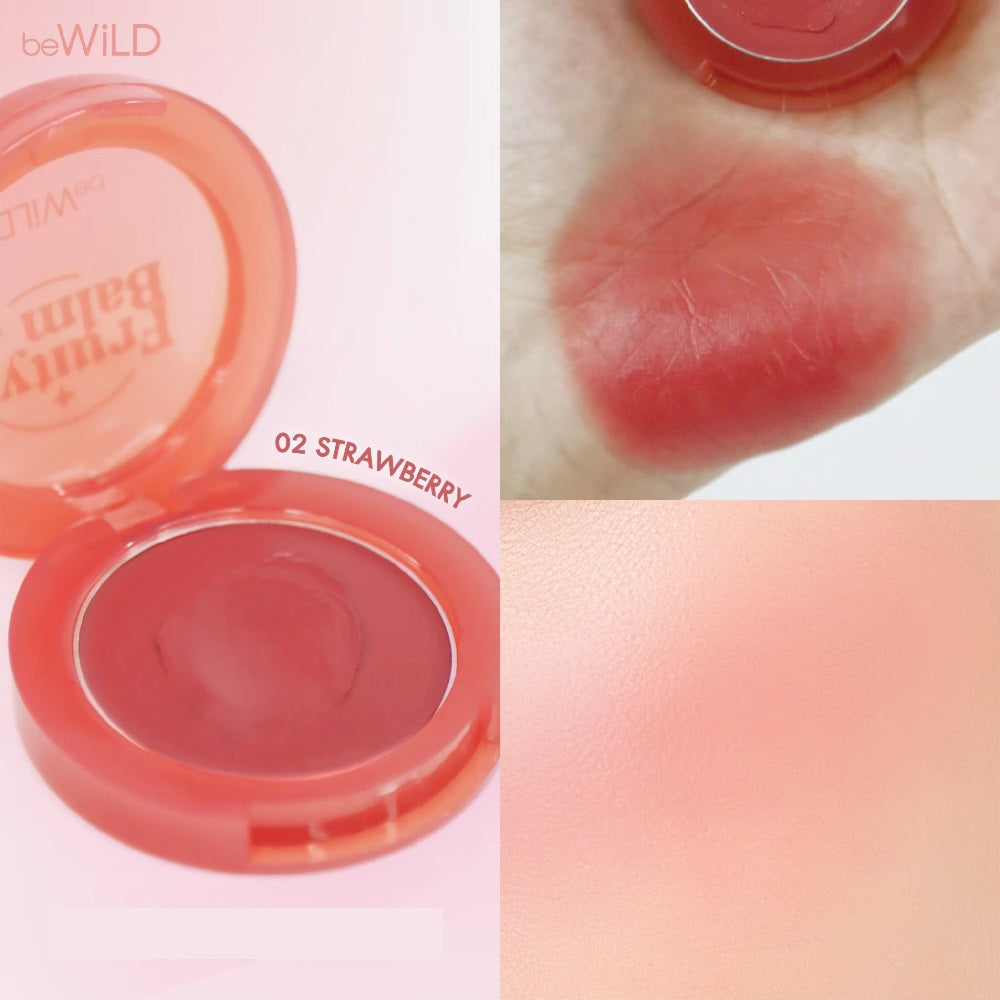 Bewild Balm Blush - 眼唇兩用布丁膏 - Rosy Aura