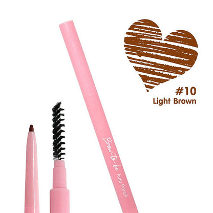 Sasi Auto Brow Pencil - 旋轉眉筆 - Rosy Aura