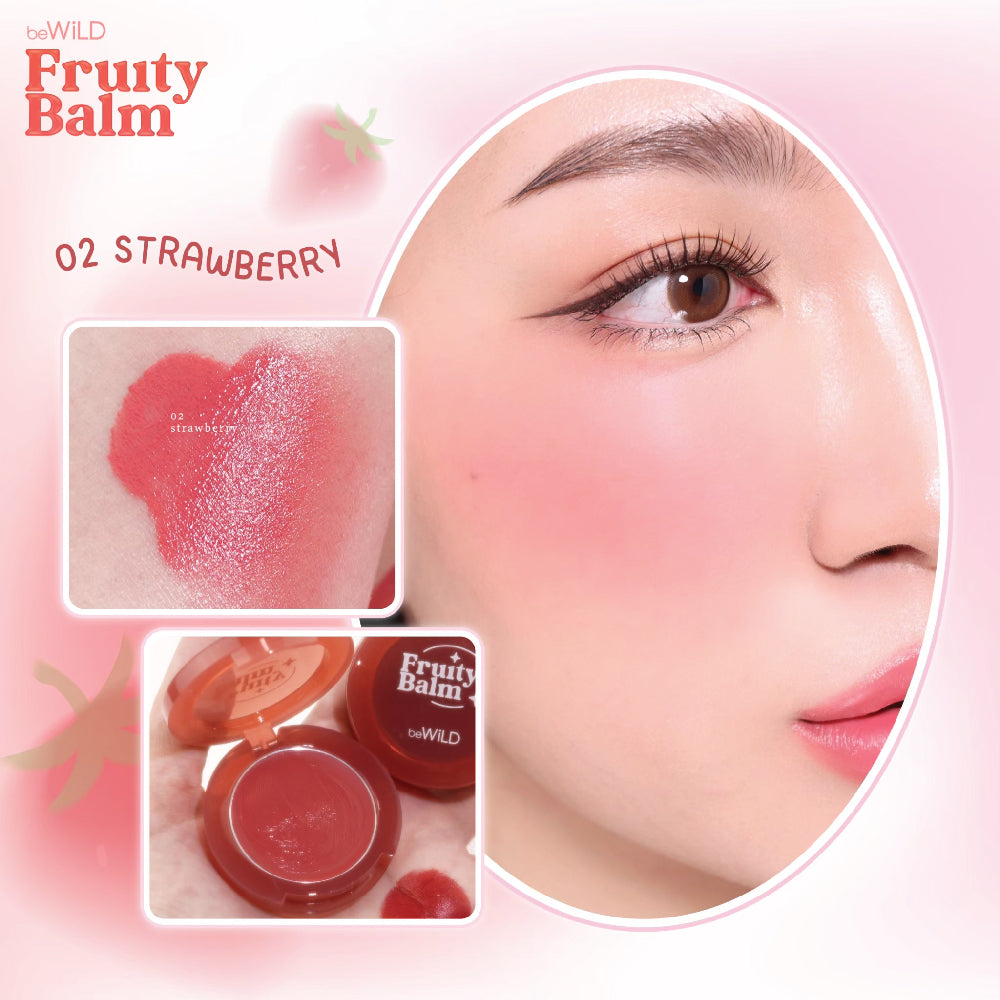 Bewild Balm Blush - 眼唇兩用布丁膏 - Rosy Aura