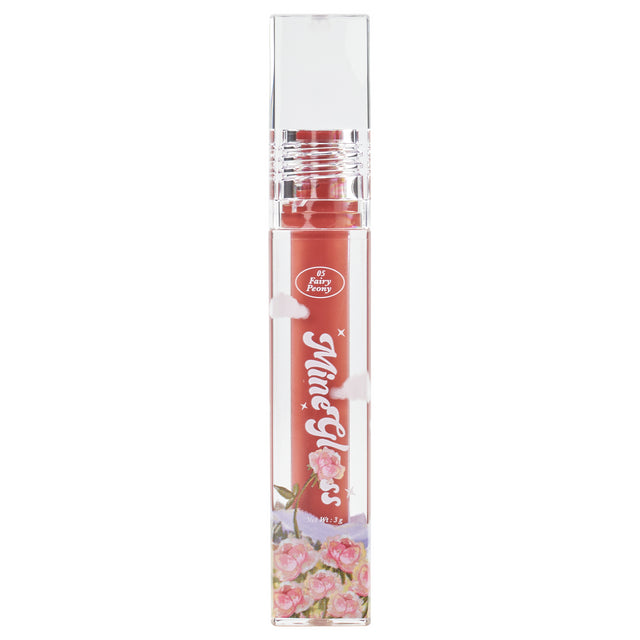 Gvana Flower Lip Gloss - 花花唇彩 - Rosy Aura