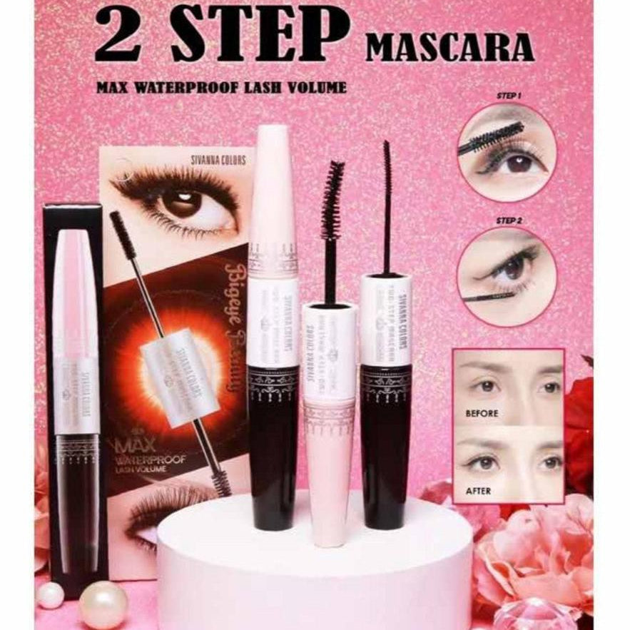 SIVANNA COLORS 2 Step Mascara - 雙頭豐盈睫毛膏 - Rosy Aura