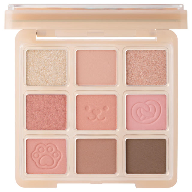 odbo Sweet Munch Eyeshadow Palette - 九色眼影盤 - Rosy Aura