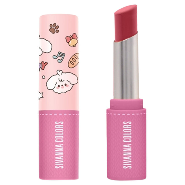 SIVANNA COLORS Cutie Lipstick - 可愛潤唇膏 - Rosy Aura