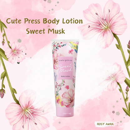 Cute Press Body Lotion 潤膚露 - Sweet Musk 250g - Rosy Aura