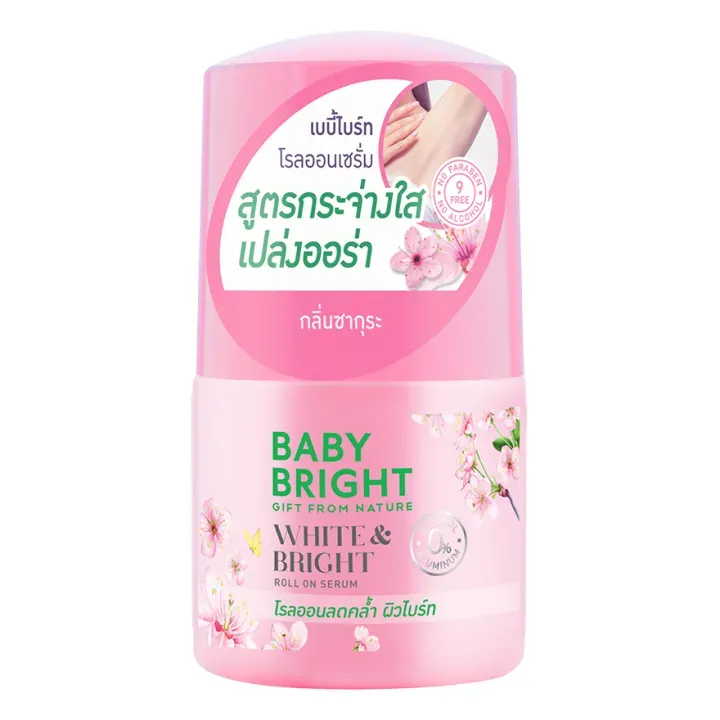 Baby Bright 腋下美白精華止汗滾珠 50ml