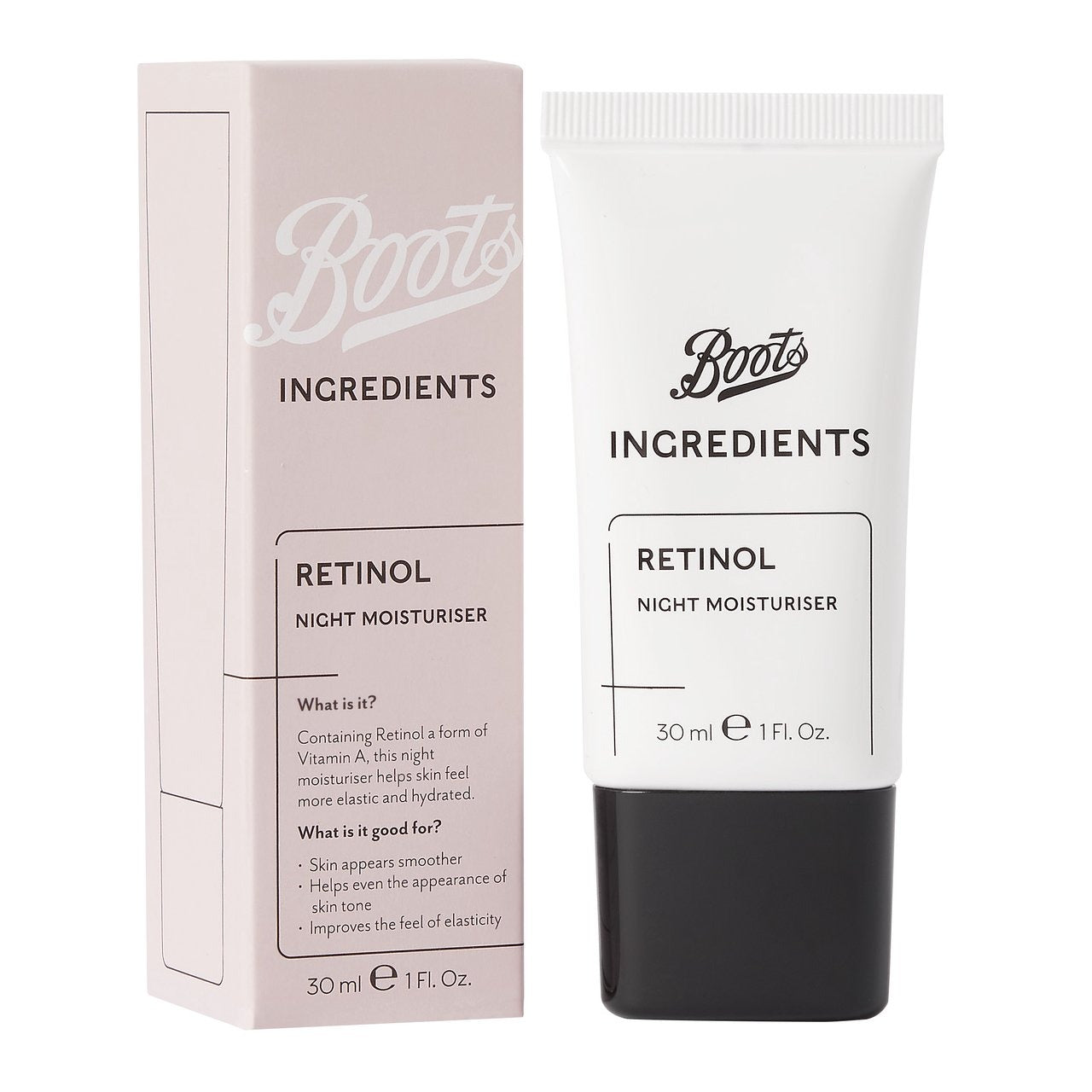 Boots Ingredients 視黃醇晚霜 30ml