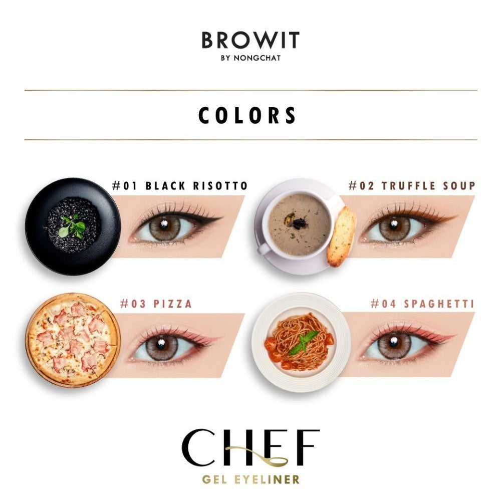 Browit Chef Gel Ultra Slim Eyeliner Pencil