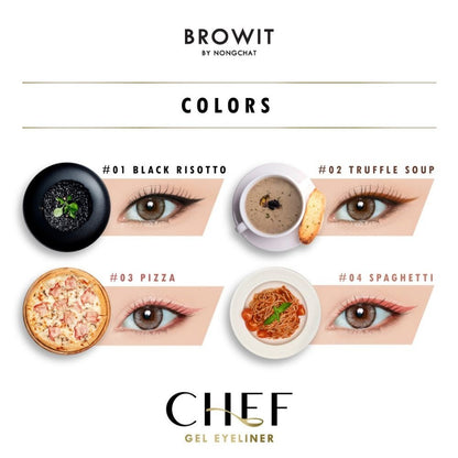 Browit Chef Gel Ultra Slim Eyeliner Pencil