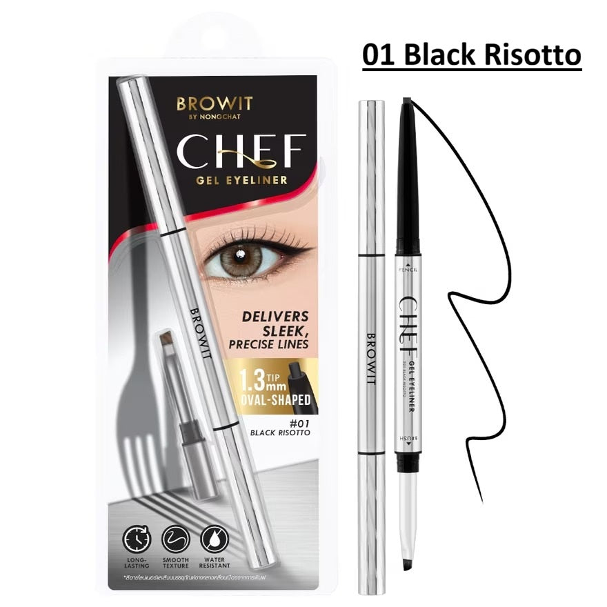 Browit Chef Gel Ultra Slim Eyeliner Pencil