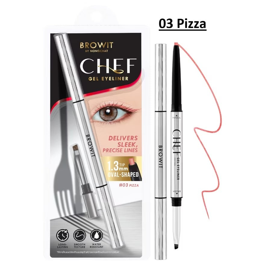 Browit Chef Gel Ultra Slim Eyeliner Pencil
