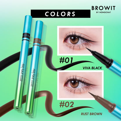 Browit 咖啡因修護眼線筆