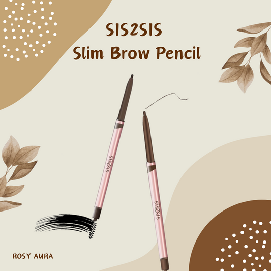 SIS2SIS Slim Brow Pencil - 纖細旋轉眉筆 - Rosy Aura