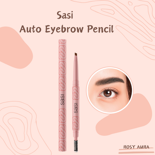 Sasi Auto Eyebrow Pencil - 旋轉眉筆 - Rosy Aura