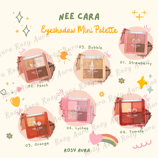 Nee Cara 迷你四色眼影盤