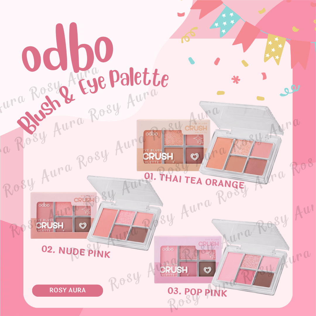 odbo Blush & Eye Palette