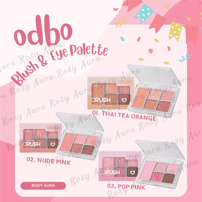 odbo Blush & Eye Palette