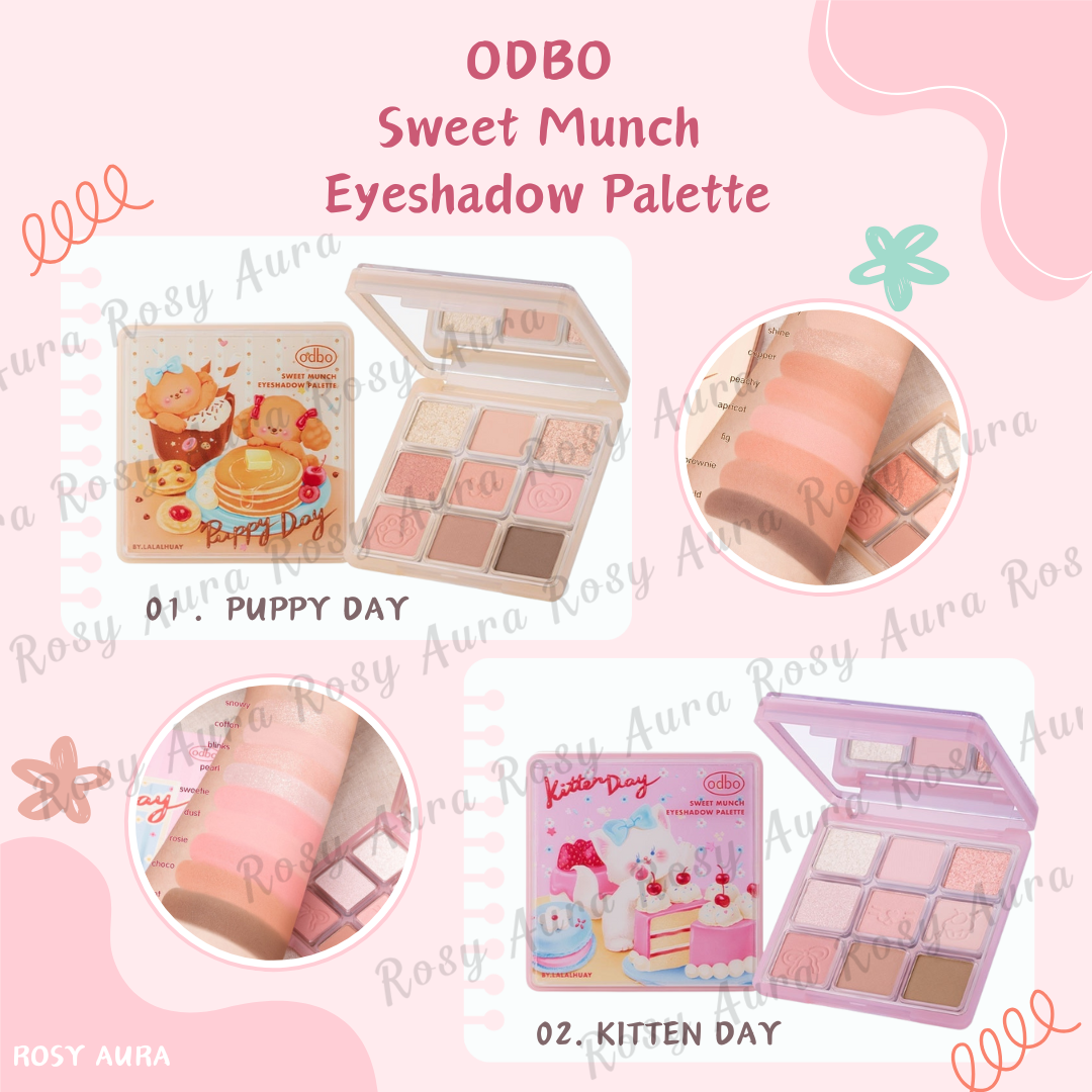 odbo Sweet Munch Eyeshadow Palette 