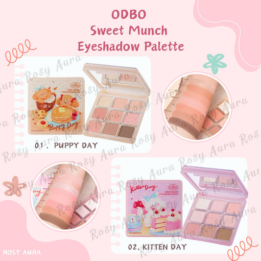 odbo Sweet Munch Eyeshadow Palette 