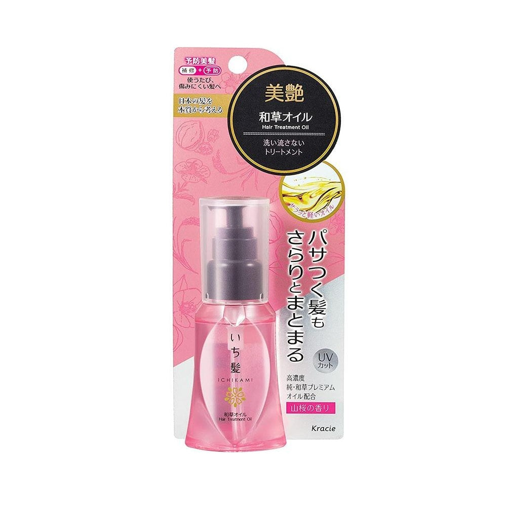Kracie Ichikami Herbal Hair Oil 50ml