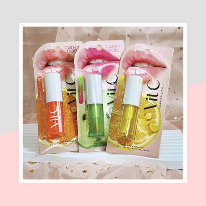 Cathy Doll Vit C Lip Oil - 維他命 C 護唇油 - Rosy Aura