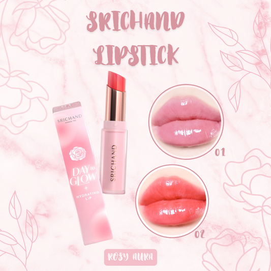 Srichand Lipstick - 顯色水潤唇膏 - Rosy Aura