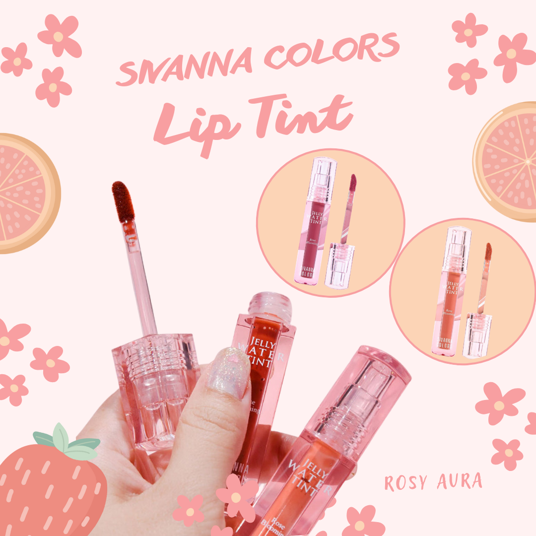 SIVANNA COLORS Lip Tint - 果凍亮澤唇彩 - Rosy Aura