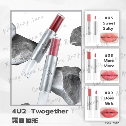 4U2 Twogether Matte Lip Gloss 2g