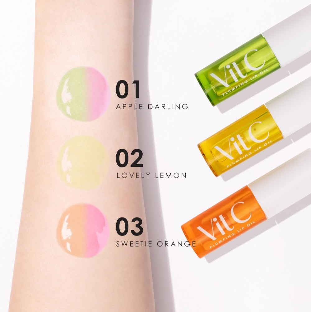 Cathy Doll Vit C Lip Oil - 維他命 C 護唇油 - Rosy Aura