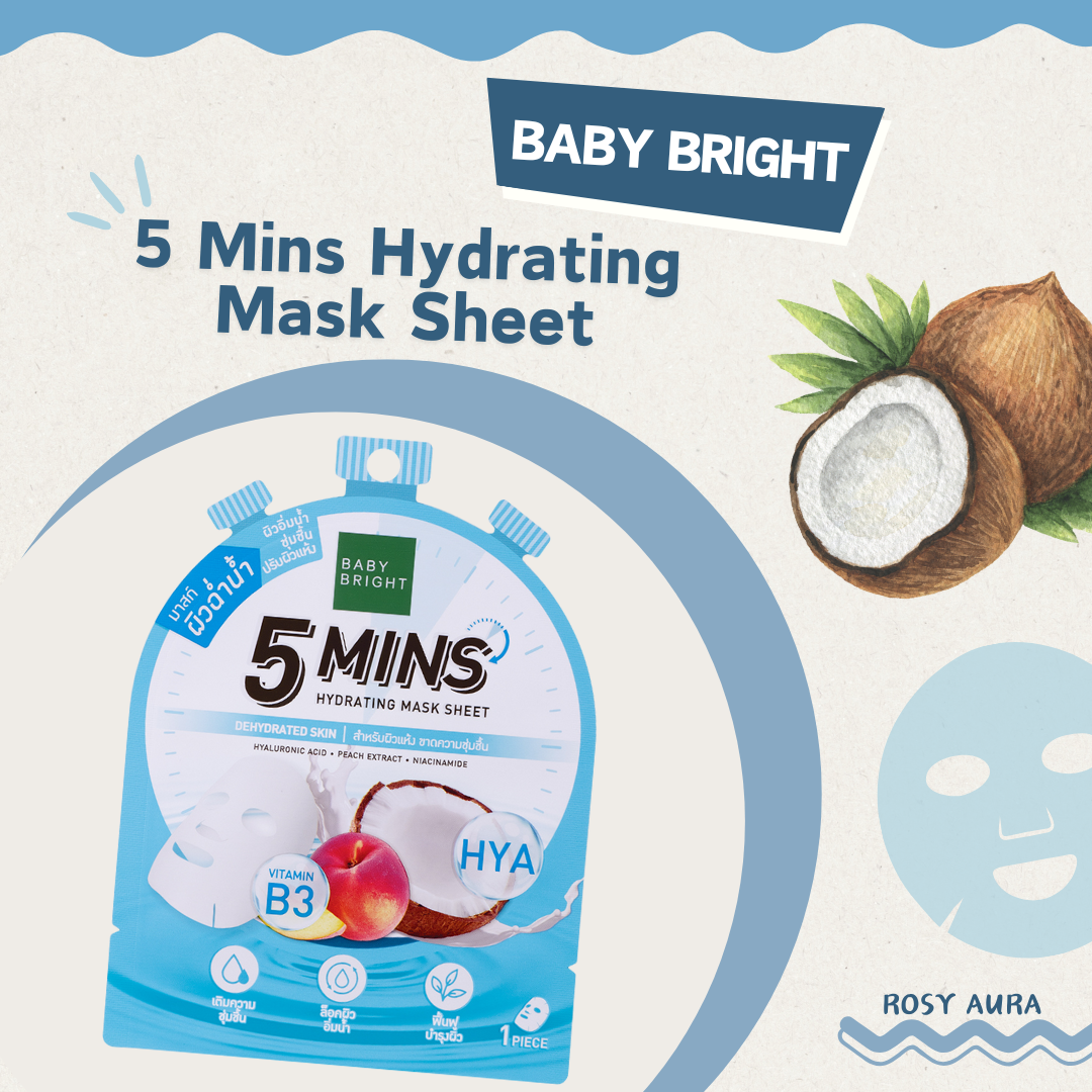 Baby Bright 5 Mins Hydrating Mask Sheet 18g