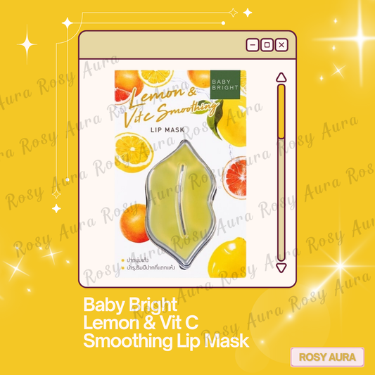 Baby Bright Lemon & VitC Smoothing Lip Mask 10g