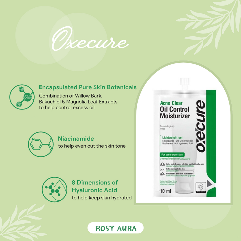 Image of oxecure-acne-clear-oil-control-moisturizer-10ml